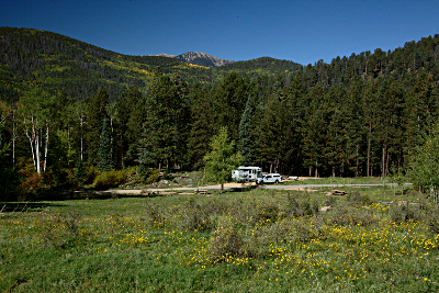 Our truck in campsite 33
