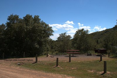 Sites 6 and part of 10 showing shade
