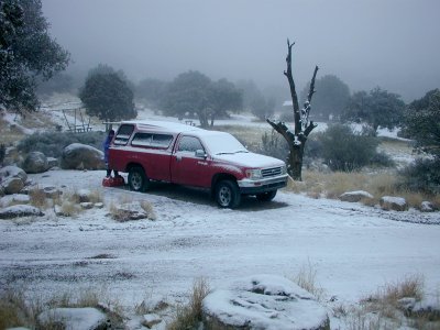 Our truck in a snowy site 26
