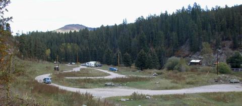 An overview of the campground
