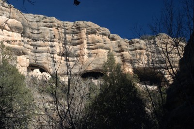 the cliff dwellings

