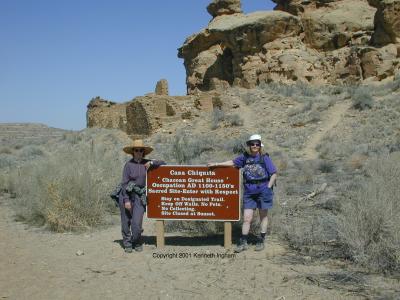 Diana Northup and Sue Barns at Casa Chiquita
