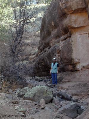 Kenneth Ingham on the trail
