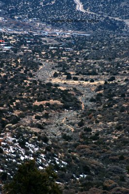 View of the trail near the trailhead
